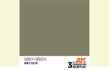 Краска акриловая 3rd Generation Grey-Green 17ml