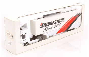 MERCEDES-BENZ Actros Bridgestone Motorsport race transporter with acessories