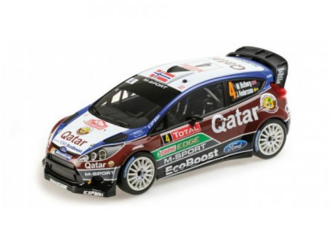 FORD FIESTA RS WRC - QATAR M-SPORT WORLD RALLY TEAM - OSTBERG/ANDERSSON - RALLY MONTE CARLO 2013