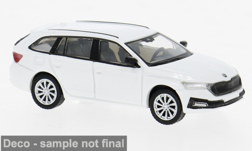 SKODA Octavia IV Combi (2019), white