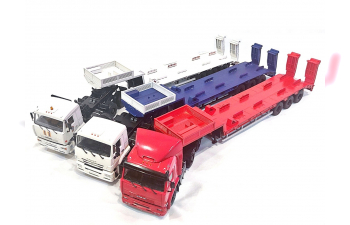 Сборная модель полуприцеп-трал 9990-073-01 (высота СУ: 1,8м)