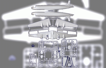 Сборная модель Самолет Douglas VC-118 "The Indepence"