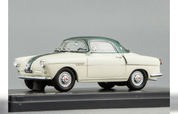 FIAT 600 Viotti Coupe (1959), white / green