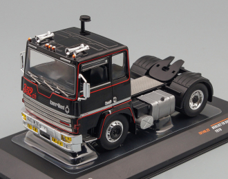 BERLIET TR 350 towing vehicle (1978), black silver red