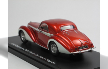 DELAHAY 135 MC coupe (1947), red/white