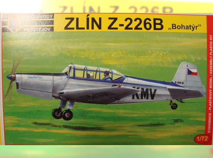 Сборная модель Zlín Z-226B “Bohatýr”