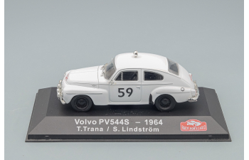 VOLVO PV544S - 1964 (T. Trana - S. Lindstrom), white