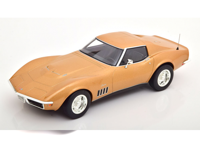 CHEVROLET Corvette C3 (1969), gold