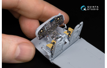 Декаль интерьера кабины Lynx AH-7 (Airfix) (с 3D-печатными деталями)