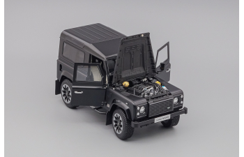 LAND ROVER Defender 90 Works V8 (2018), matt-schwarz