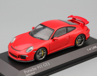 PORSCHE 911 (991) GT3 2012, red