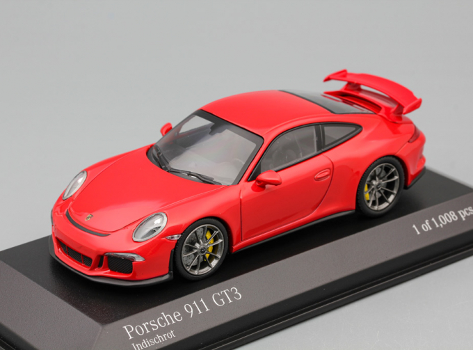 PORSCHE 911 (991) GT3 2012, red