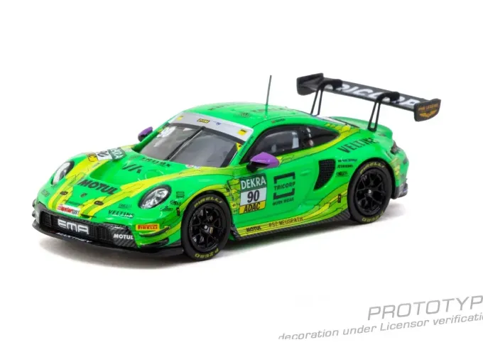 PORSCHE 911 (992) GT3 R Ayhancan Guven DTM Champion (2025), green