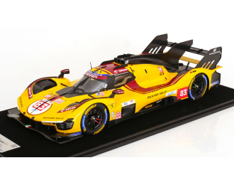 FERRARI 499P 3.0L Turbo V6 Team AF Corse №83 Winner 24h Le Mans (2025) Robert Kubica - Phil Hanson - Yifei Ye - With showcase