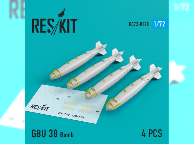 GBU 38 BoMERCEDES-BENZ (4 pcs) (A-10, F-16, F-15,F-22, F-35)