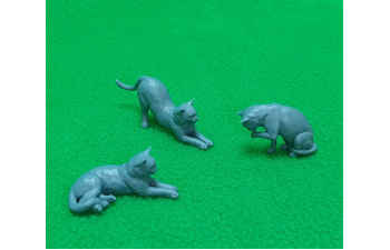 Набор фигурок "кошки", 3 шт