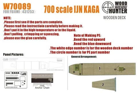 SCALE IJN KAGA (FUJIMI 431253)