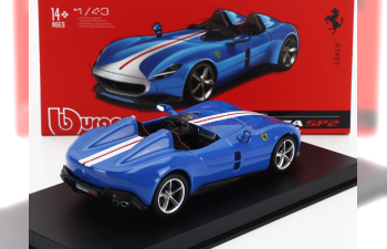 FERRARI Monza Sp2 (2018), Blue Silver