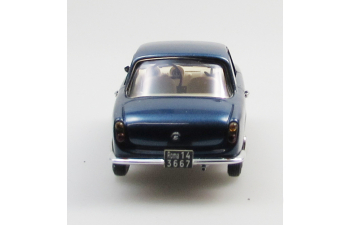 FIAT 1500 coupe by Fissore (1961), blu