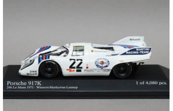 PORSCHE 917 K Sieger 24h Le Mans, Marko / van Lennep (1971), Martini