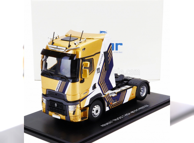 RENAULT T480 Tractor Truck Evo Prestige 2-assi (2021), Gold White Black