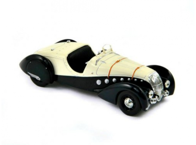 PEUGEOT 302 DarlMat (1937), black / biege