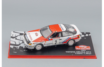 TOYOTA Celica GT4 #2 C. Sainz - L.Moya, white / red