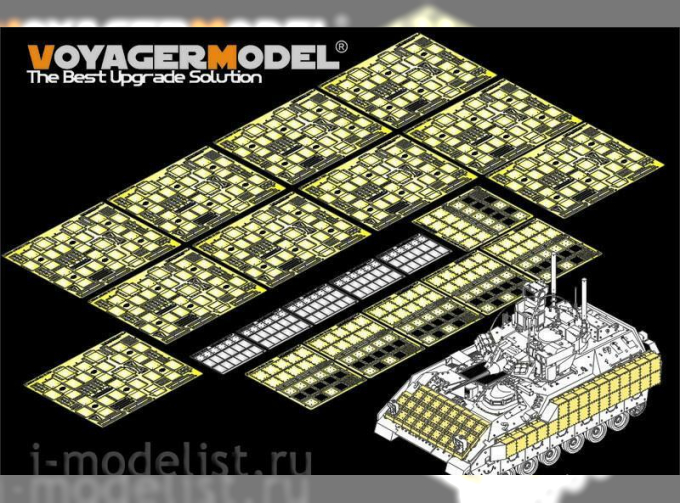 Фототравление Modern US Army M3A3 BRADLEY ERA set (MENG SS-006 /OROCHI IM001 IM002)