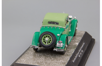 MERCEDES-BENZ Grosser Cabriolet Karrosserie Auer W07 (1931-1938) green / beige