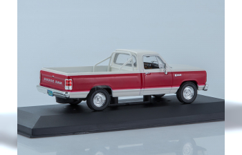 DODGE Ram (1987), white / dark red