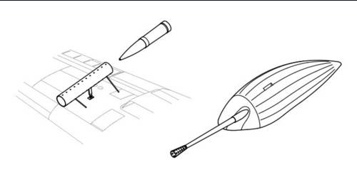 Набор дополнений Bf-110 G-2/R-1 - conversion set for MON/REV