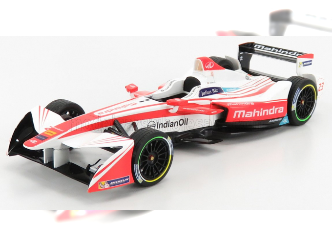 MAHINDRA FORMULA-E M3 ELECTRO TEAM MAHINDRA RACING №23 SEASON 2016-2017 N.HEIDFELD, WHITE RED