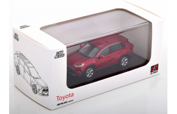 TOYOTA RAV4 Hybrid, red metallic