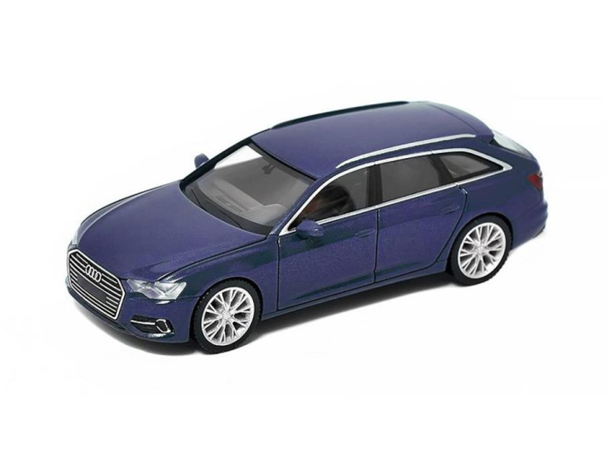 Audi A6 Avant, blue