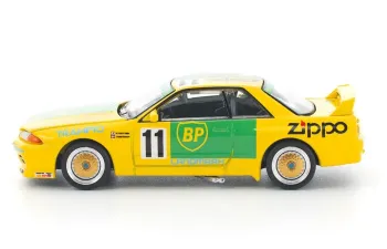 NISSAN Skyline GT-R R32 JCT Group A, opening front & rear (1992), yellow / green