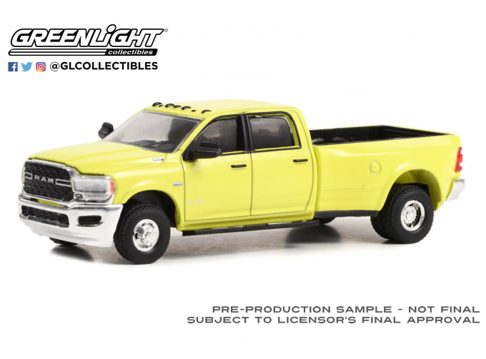 RAM 3500 Big Horn "National Safety" (2019), Yellow 