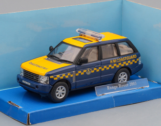 RANGE ROVER H M Coastguard (2003), blue / yellow