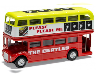ROUTEMASTER Rml 2757 Autobus London (1956) - The Beatles - Please Please Me, Red White Yellow