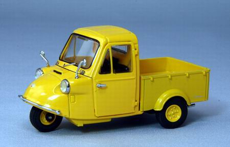 DAIHATSU Tri-mobile 3х-колесный пикап (с левым рулем) 1959, yellow