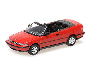 SAAB 900 Turbo 16S (Aero) Cabriolet (1987), red