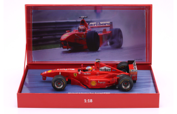 FERRARI F300 3 Wheeler №3 M. Schumacher 3 Belgian GP Formula 1  (1998), red
