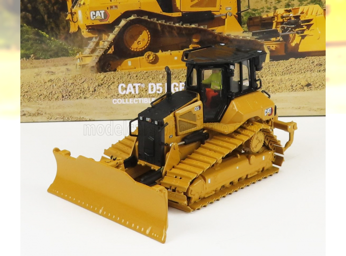 CATERPILLAR Catd5 Lgp Vpat Dozer Ruspa Cingolata - Scraper Type Tractor, Yellow Black