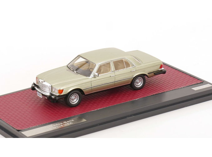 MERCEDES-BENZ S-class 450se (w116) Usa Version (1977), Light Green Met