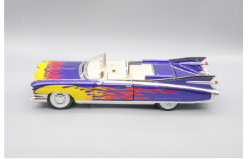 CADILLAC Eldorado 59 синий, пламя, 24 см.