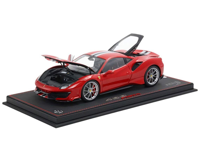 FERRARI 488 Pista (2018), Corsa Red
