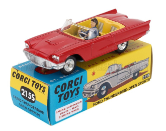 FORD Thunderbird Cabriolet Open (1962), red / yellow