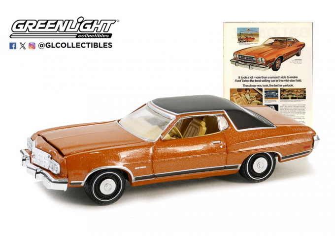 FORD Gran Torino (1973), Brown/Black