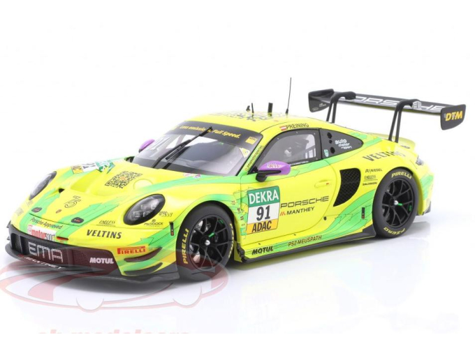 PORSCHE 911 GT3 R #91 "Grello" Double Winner Hockenheim (Run 1 & 2) / DTM Champion Thomas Preining (2023)