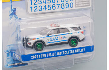 FORD Police Interceptor Utility "New York City Police" (NYPD) 2020 с листом декалей (Greenlight!!!)