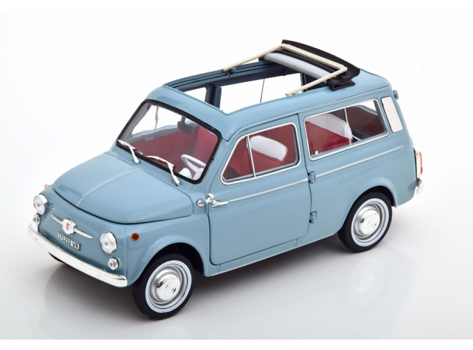 FIAT 500 (1964), hellblau